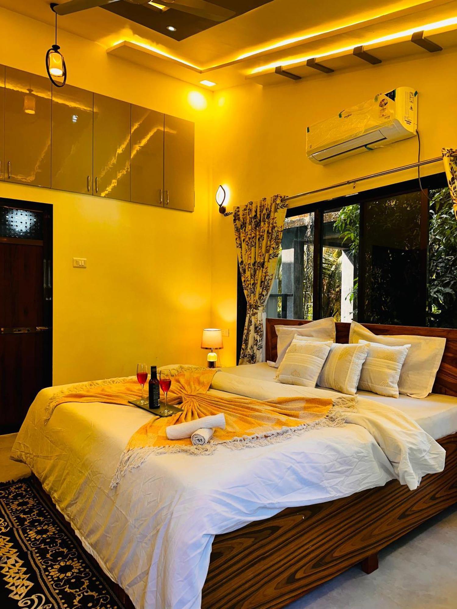 Seas The Day Luxurious 5Bhk Villa 2Min From Awas Beach With Huge Private Pool Alībāg Exterior foto